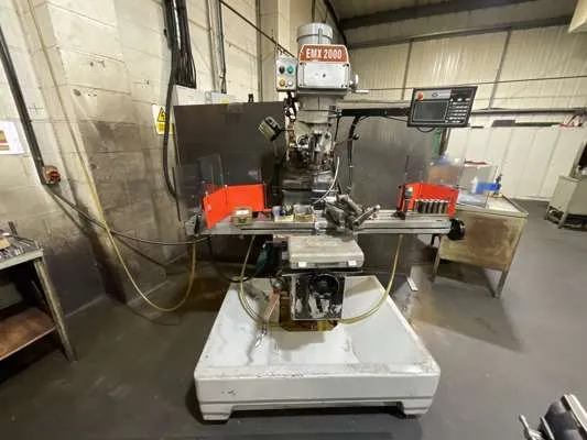 XYZ SMX 2000 Turret Milling Machine with ProtoTrak EMX Control System 415v