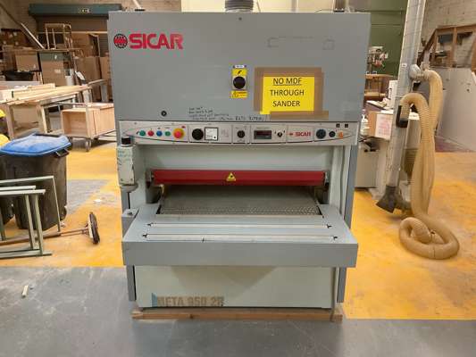 Sicar Meta 950 2R Twin-Belt Wide Belt Sander