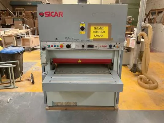 Sicar Meta 950 2R Twin-Belt Wide Belt Sander