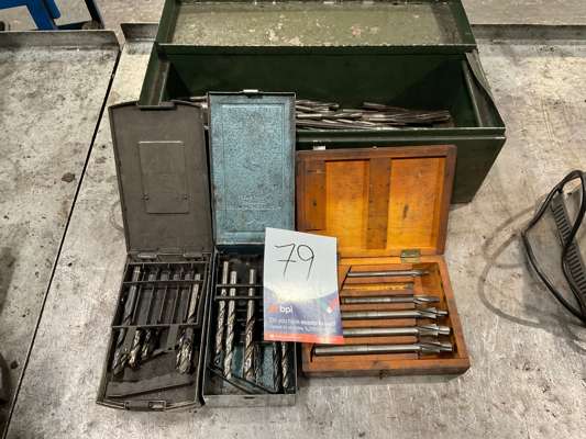 Quantity Various Reamer & Drill Bits as Lotted - photo 1
