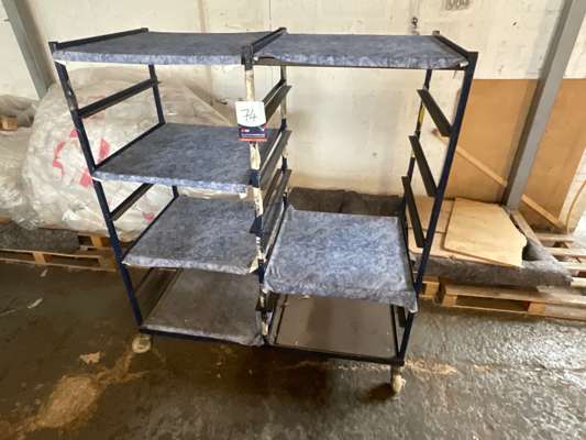 Mobile Metal 14 Grid Rack - photo 1