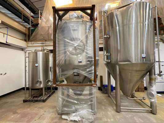 2022 Lehui 30HL DVP Stainless Steel Conical Bottom Tank - photo 1