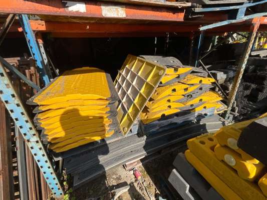 Bay of Various Floor Safety Coverings as Lotted - photo 1