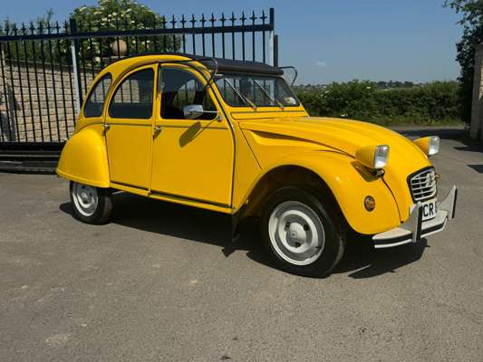 1979 Citroen 2CV Yellow Classic Car | NO VAT on Hammer