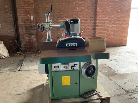 Wadkin Bursgreen Spindle Moulder with iTech Feed Roller 415V - photo 1