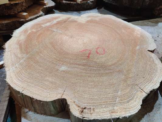Western Red Cedar Coffee Table Blanks Ave Width 700mm x 90mm Thick - photo 1