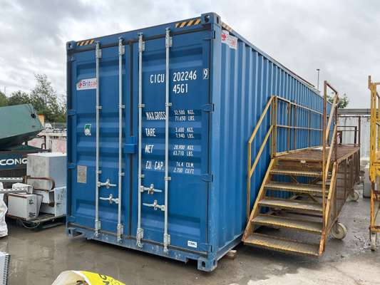 40ft Container Blue - photo 1