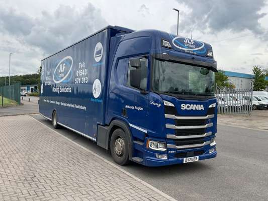 2021 Scania R320 18-Tonne GVW Custom-Build Rigid Removal Box Truck - BV21 UCR