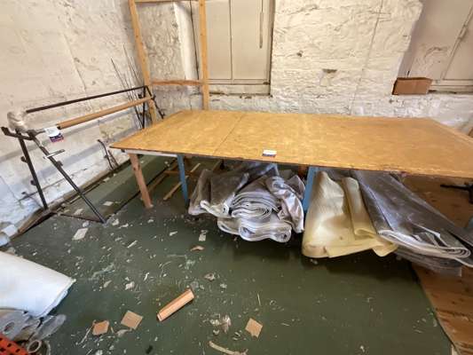 Metal Roll Stand & Metal Frame Workbench - photo 1