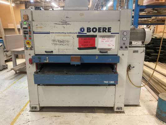 Boere TKC 1300 R Twin-Belt Wide Belt Sander