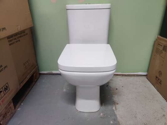 Brand New NCS260 Square Short Projection Pan,Cistern & Seat RRP £499 - photo 1