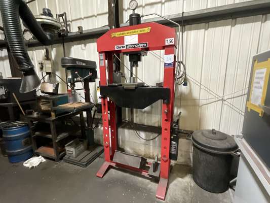 Clarke Strong-Arm AHP50 50 Ton Hydraulic Press - photo 1