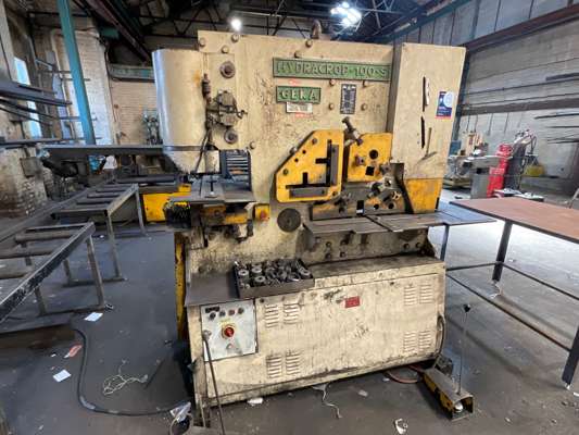 Geka Hydracrop-100-S Hydraulic Ironworker 415V - photo 1