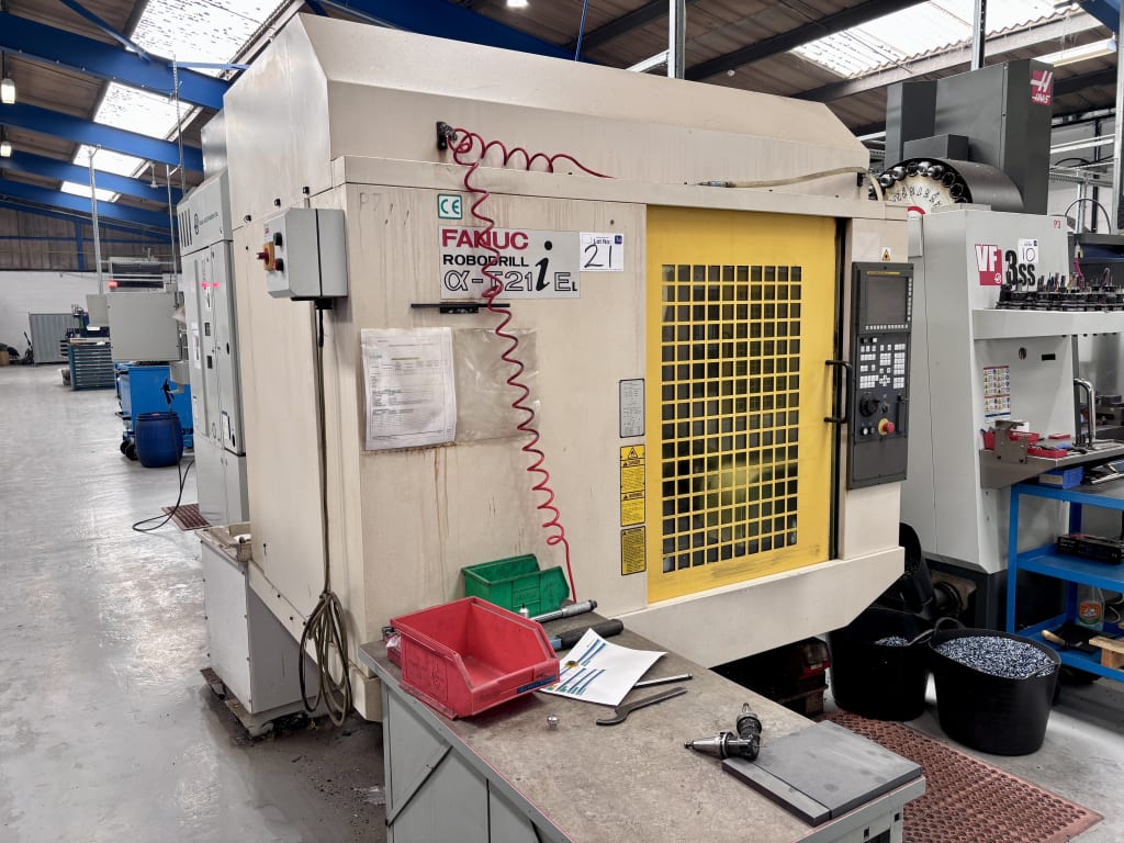2006 Fanuc Robodrill &alpha;-21iEL High Speed CNC Vertical Machining Centre With Fanuc Series 31i-Model A5 Control & Nikken 5AX130FA 4/5th Axis Unit - photo 1