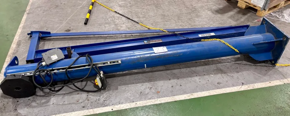 App Lifting SWL 125kg Jib Floor Mounted Jib Crane (With Hoist)