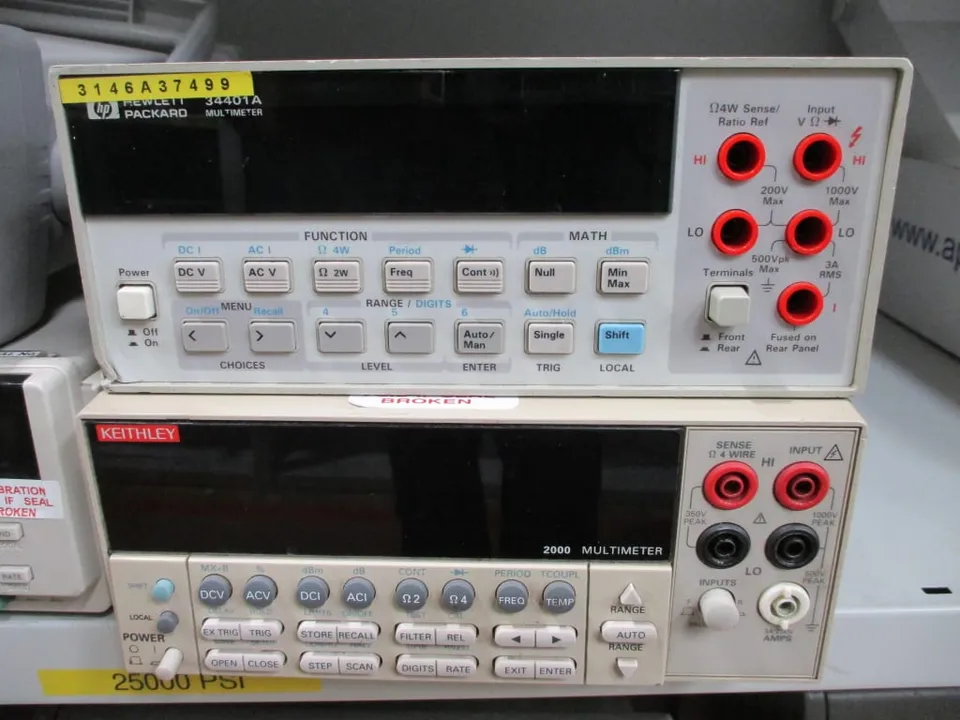 Quantity of Test Equipment