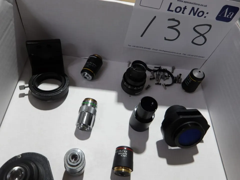 1 Lot Assorted Microscope Lenses
