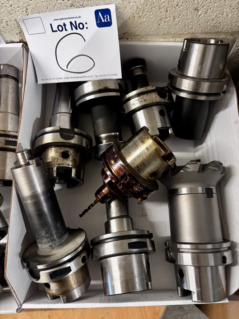 8 HSK A100 Toolholders