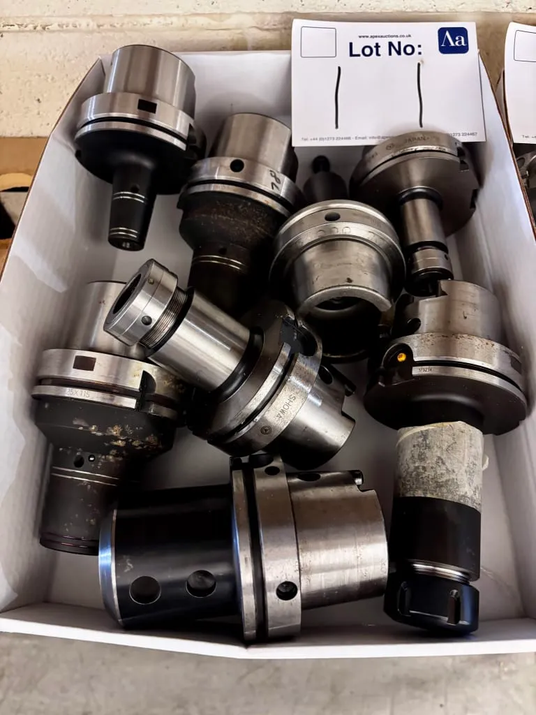 8 HSK A100 Toolholders
