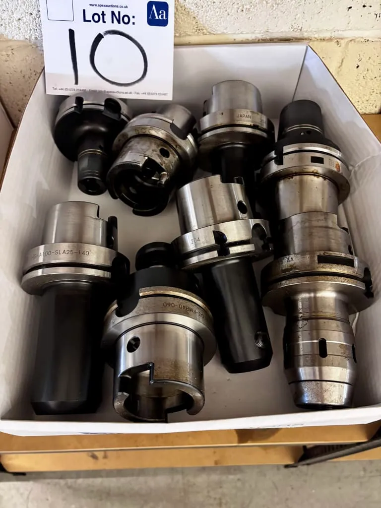 8 HSK A100 Toolholders