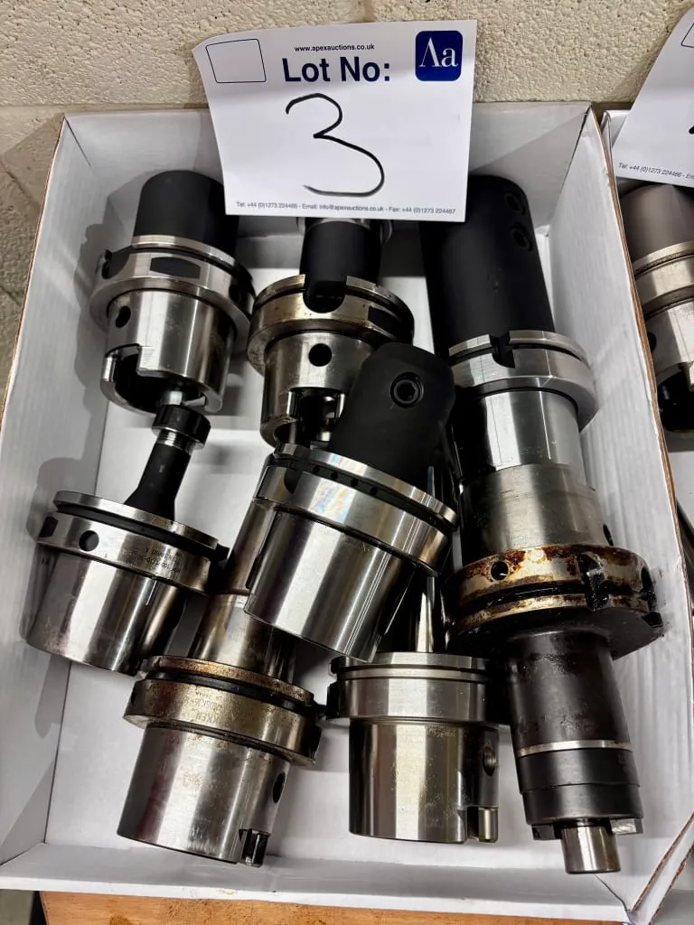8 HSK A100 Toolholders