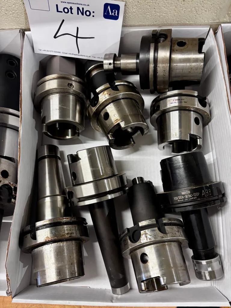 8 HSK A100 Toolholders