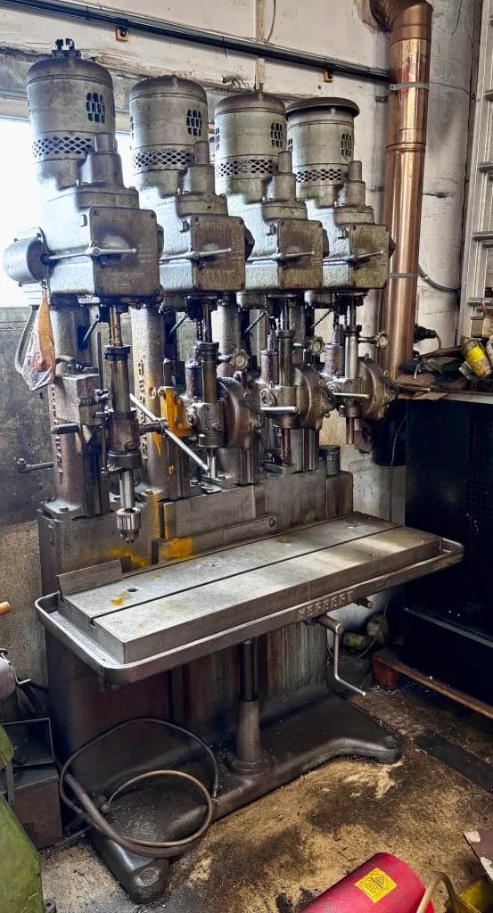Herbert 4 Spindle Drilling Machine