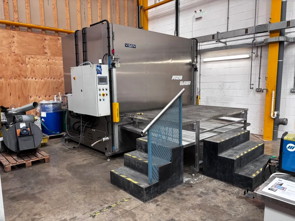 2023 Vixen Surface Treatments 2 Stage FL250 Industrial Parts Washer
