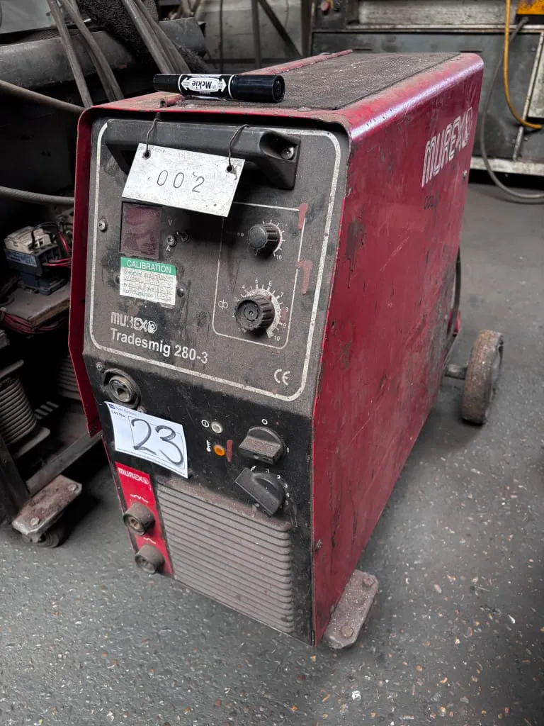 Murex Tradesmig 280-3 3 Phase MIG Welder