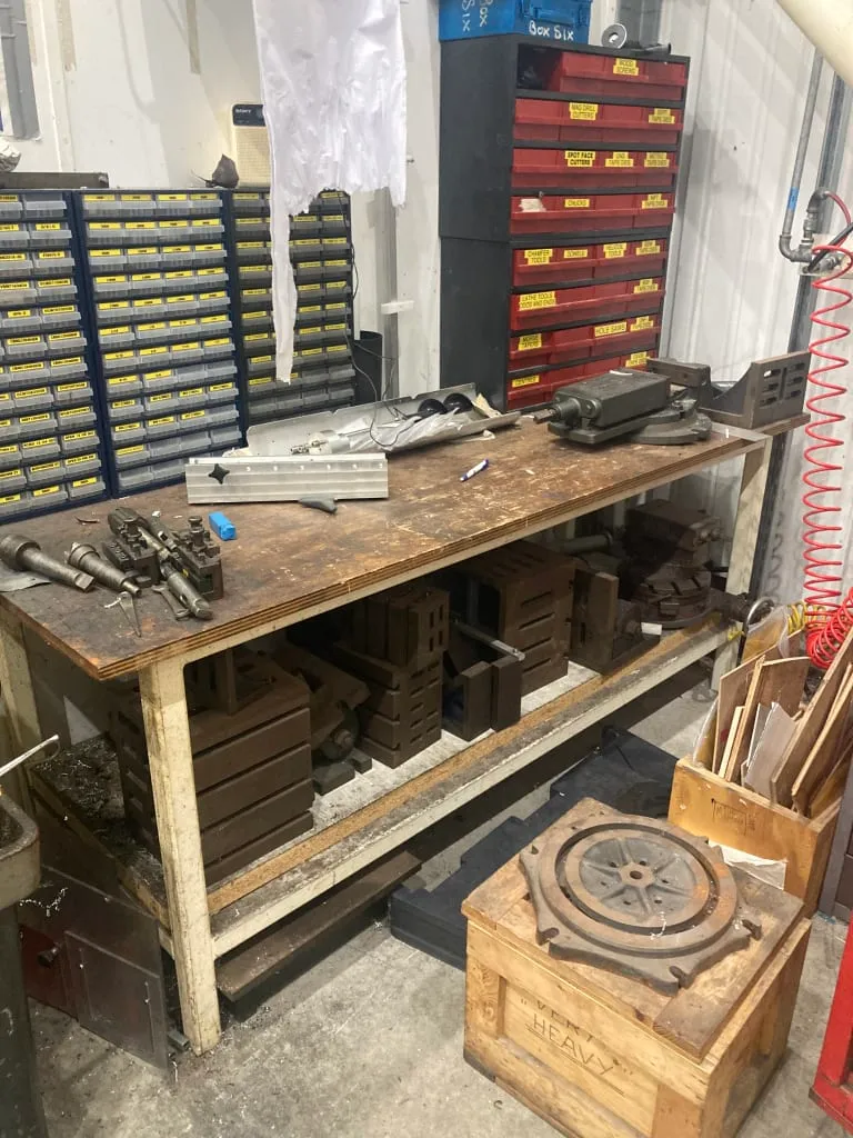 Tooling & Workholding (Bench Not Included)