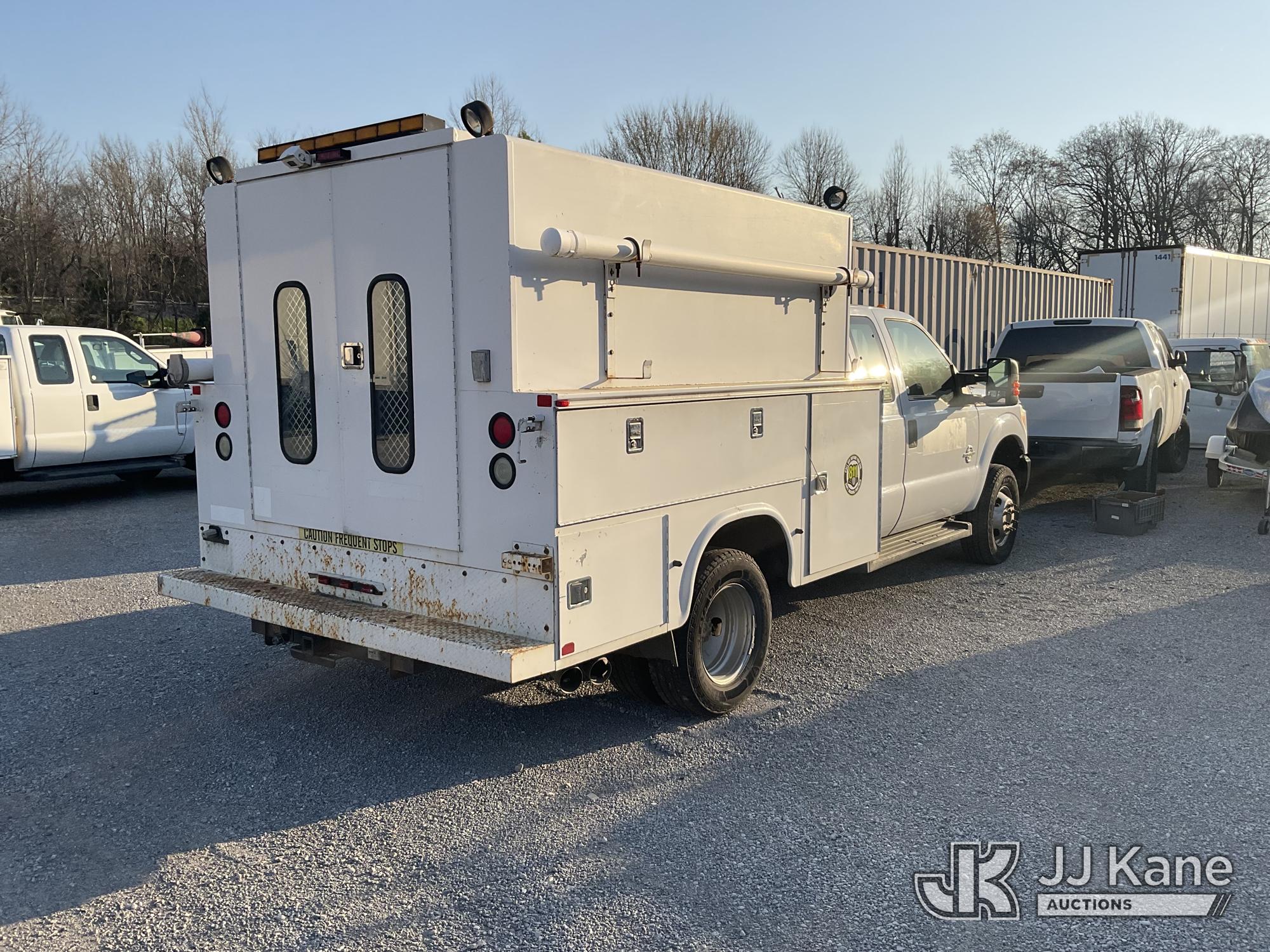 2011 Ford F350 4x4 Extended-Cab Enclosed Service Truck (1595822) - photo 3
