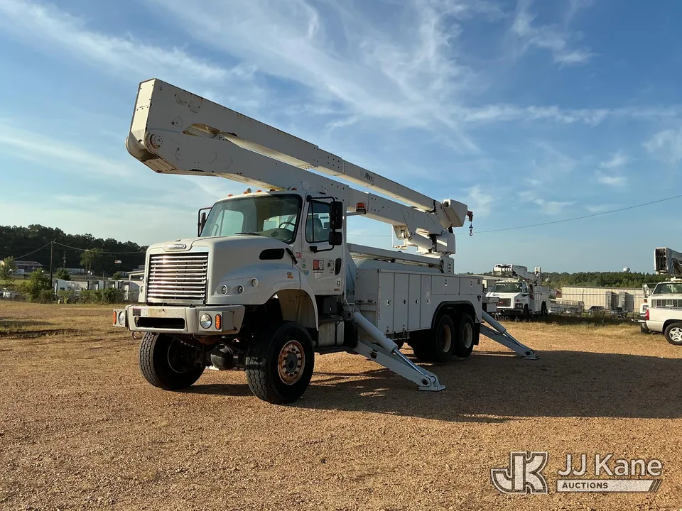 Altec A77T-E93-MH Articulating & Telescopic Material Handling Elevator Bucket Truck On 2012 Freightliner M2 106 Utility Truck (1600033)