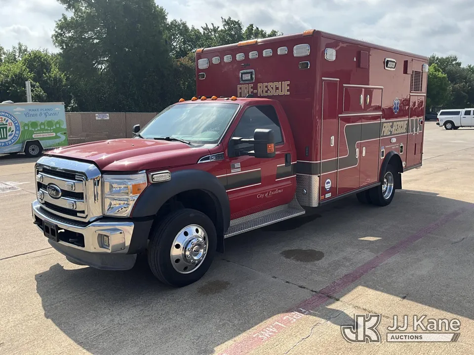 2016 Ford F-550 Ambulance/Rescue Vehicle (1604532)