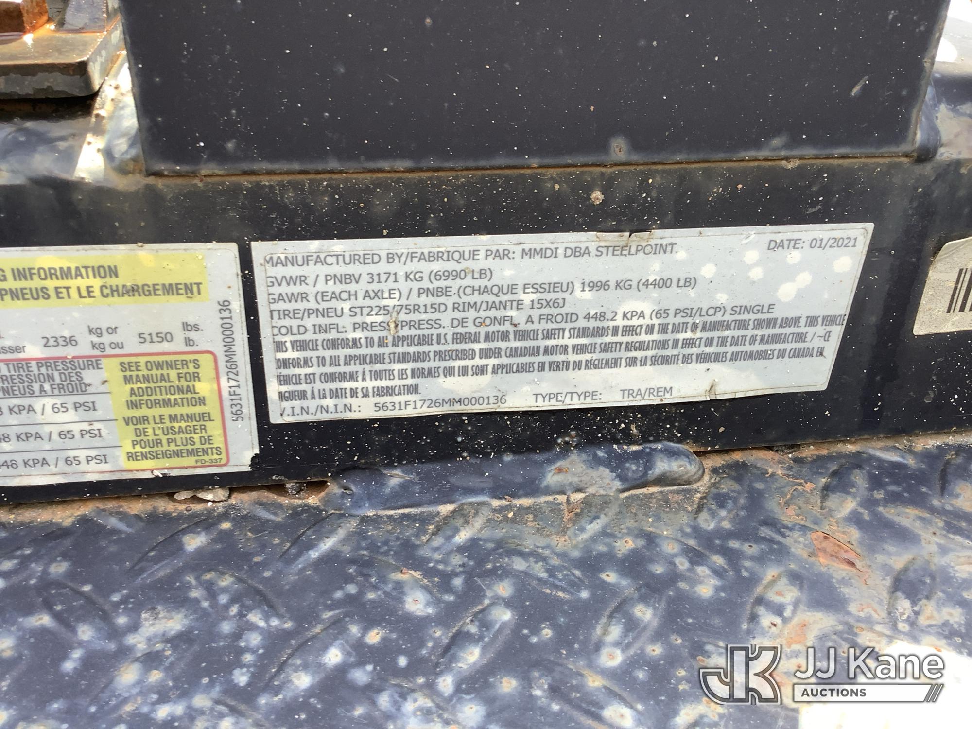 2021 MMDI E510H T/A Tagalong Equipment Trailer (1608030) - photo 5