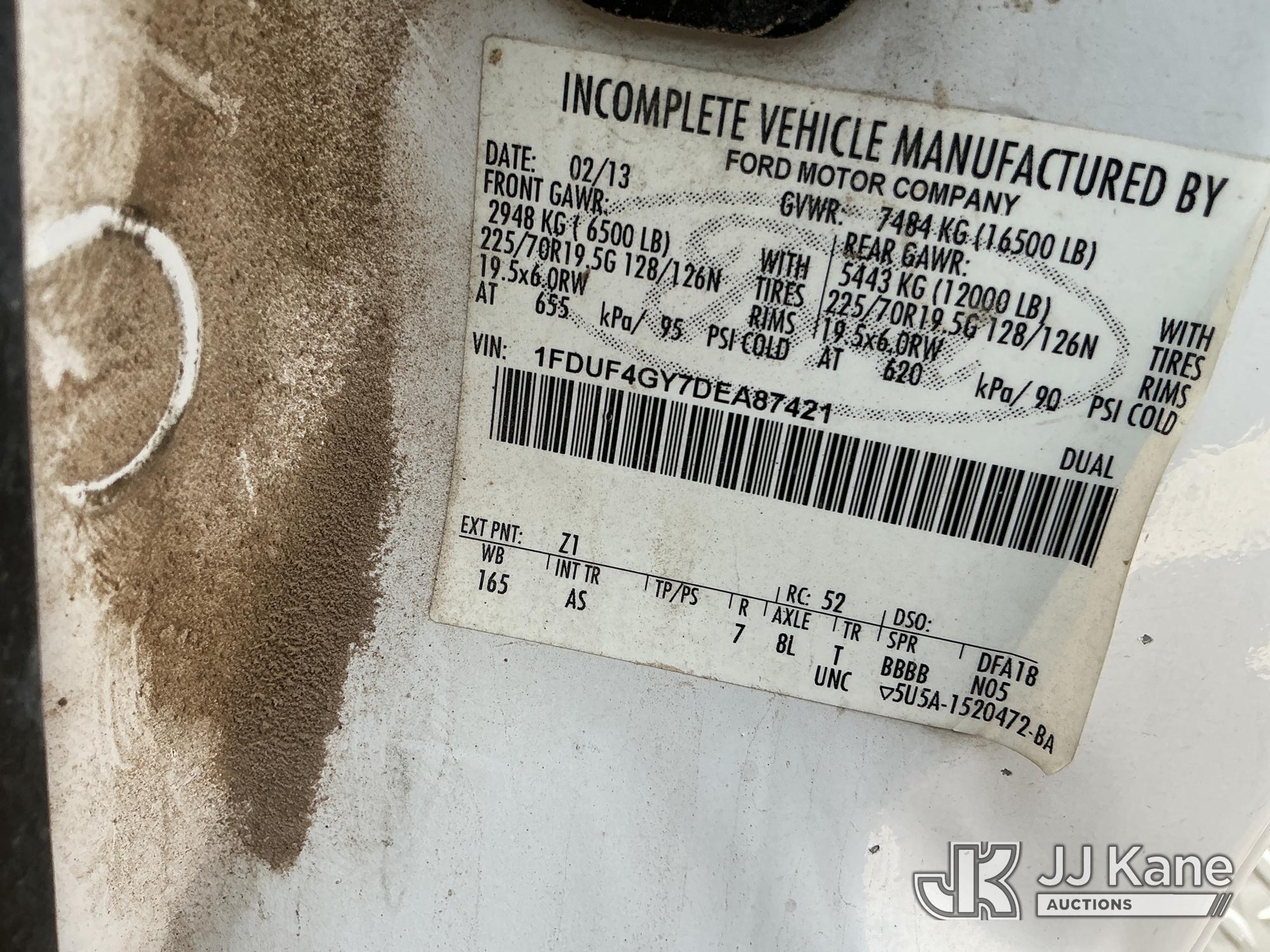 Versalift TEL29N-03 Telescopic Non-Insulated Bucket Truck On 2013 Ford F-450 SD Utility Truck (1608492) - photo 5