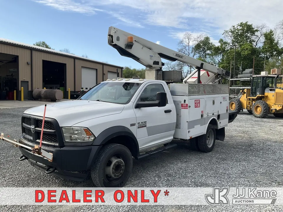 Versalift TEL29 Non-Insulated Bucket Truck On 2014 RAM 4500 Utility Truck (1611140)