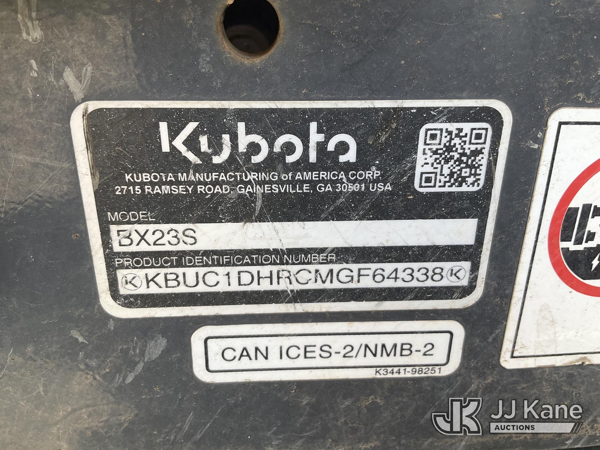 2022 Kubota BX23 4x4 Mini Tractor Loader Backhoe (1613714) - photo 5