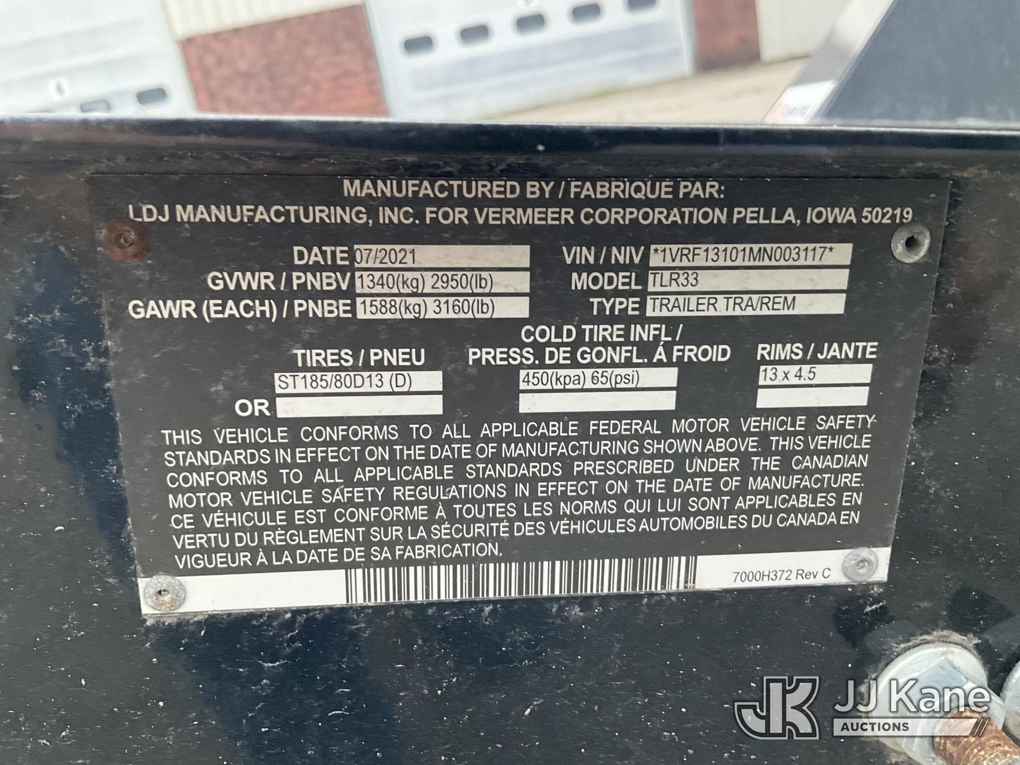 2021 Vermeer TLR33 Tagalong Utiliy Trailer (1613938) - photo 5
