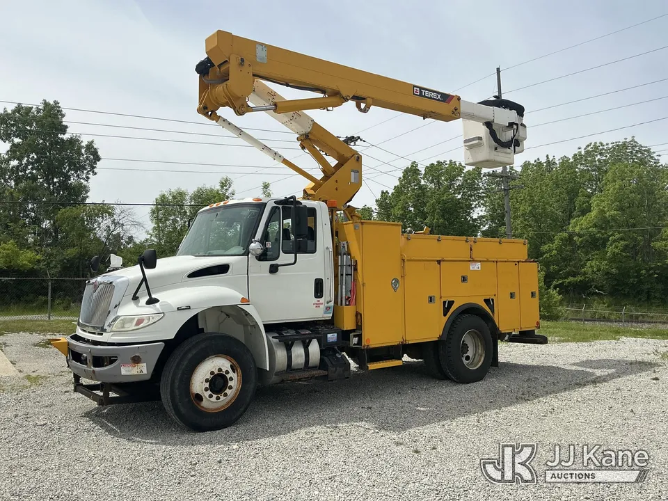 Hi Ranger TL41 Articulating & Telescopic Bucket Truck On 2017 International DuraStar 4400 Utility Truck (1614089)