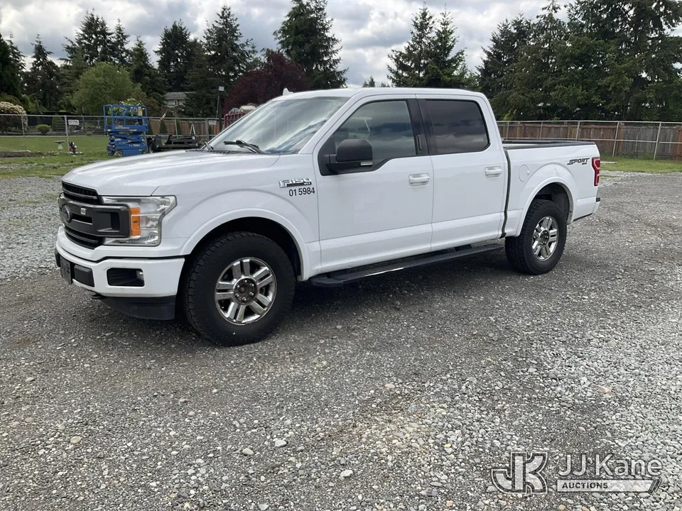 2018 Ford F150 4x4 Crew-Cab Pickup Truck (1614324)
