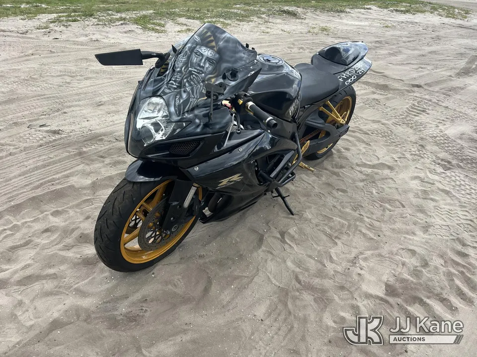 2006 Suzuki GSX-R600 Motorcycle (1619817)
