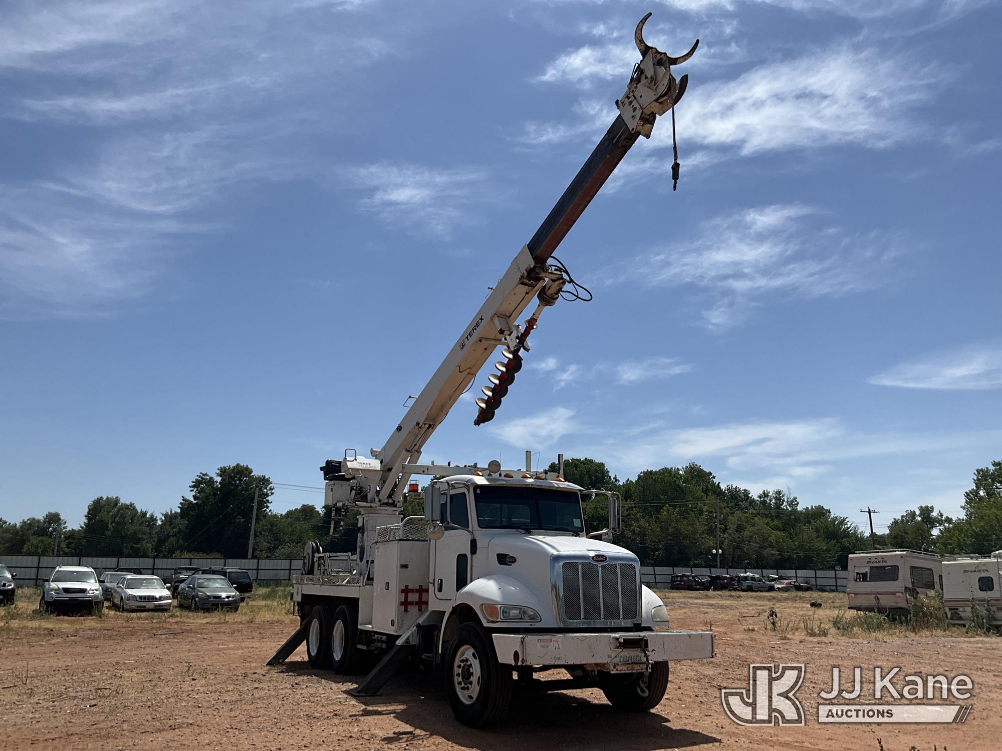 Terex/Telelect Commander 5048 Digger Derrick On 2007 Peterbilt 340 T/A Flatbed/Utility Truck (1631108) - photo 2