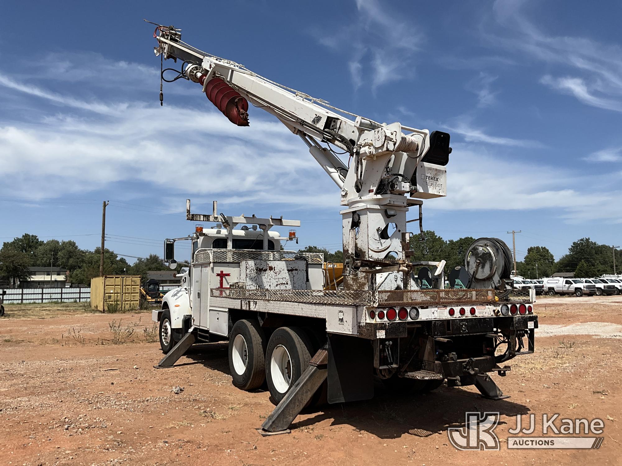 Terex/Telelect Commander 5048 Digger Derrick On 2007 Peterbilt 340 T/A Flatbed/Utility Truck (1631108) - photo 4