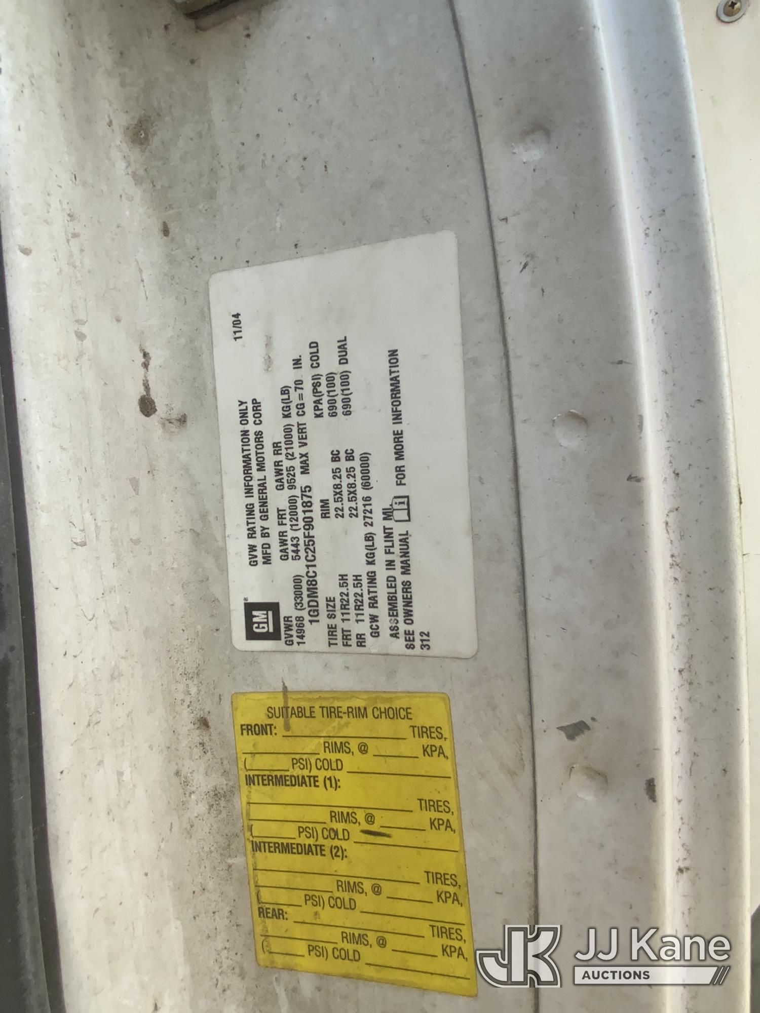 Altec A-T40C Telescopic Non-Insulated Cable Placing Bucket Truck On 2005 GMC C8500 Utility Truck (1631201) - photo 5