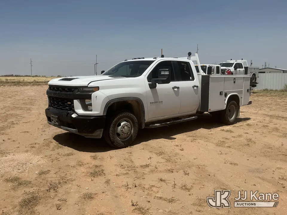 2020 Chevrolet Silverado 3500HD Crew-Cab Service Truck (1631952)
