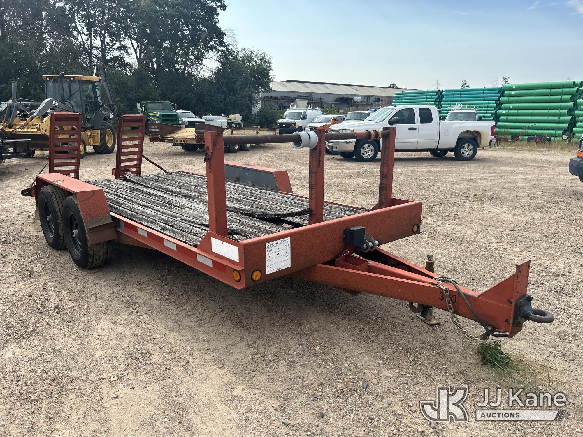 1993 Redi Haul FSL14HE T/A Tagalong Equipment Trailer (1632005) - photo 2
