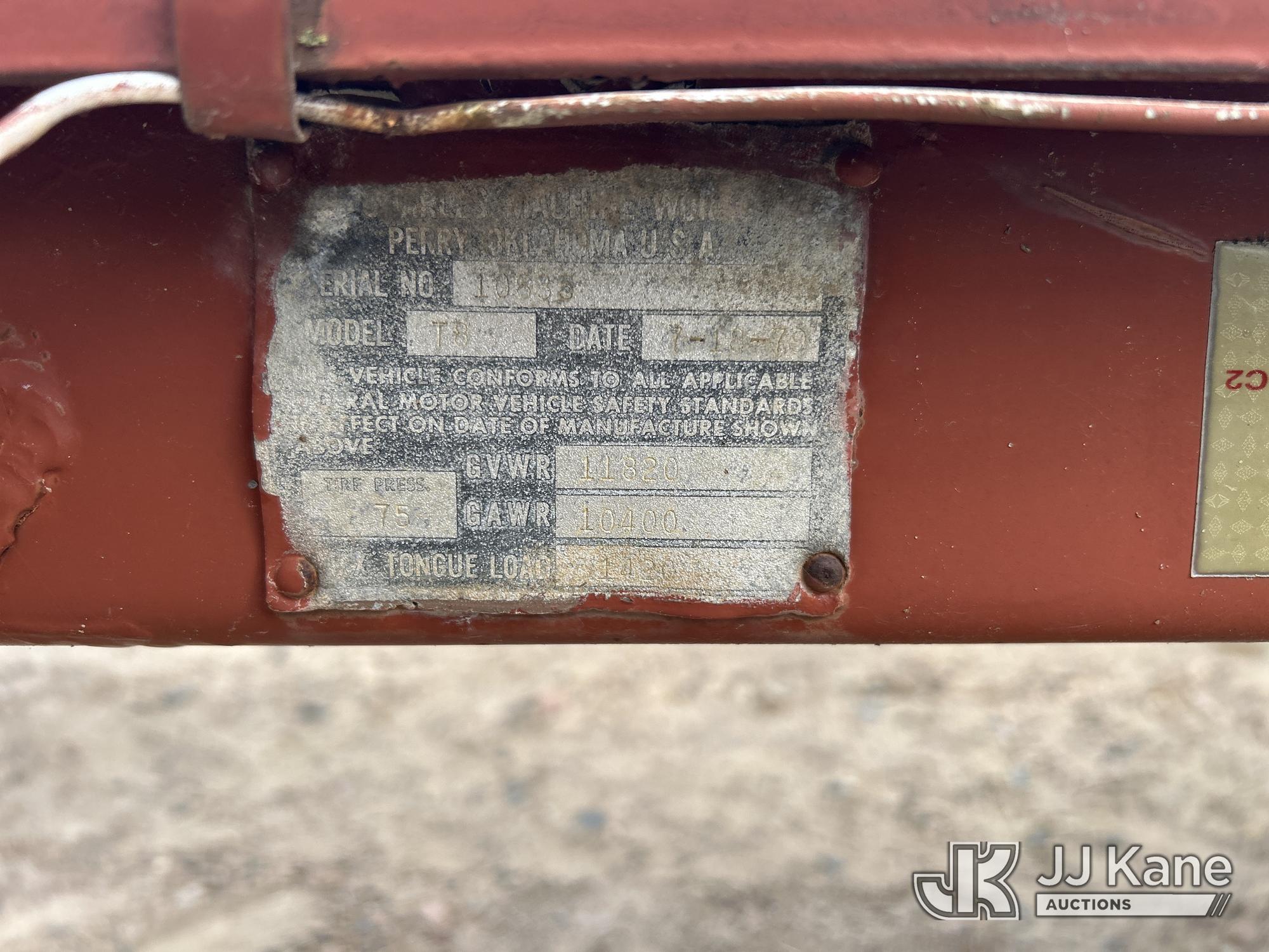 1979 Ditch Witch T/A Tagalong Equipment Trailer (1632006) - photo 5