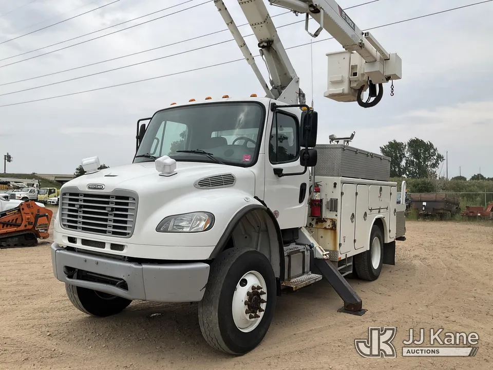 HiRanger TL41-MH Articulating & Telescopic Material Handling Bucket Truck On 2017 Freightliner M2 106 Utility Truck (1632010)