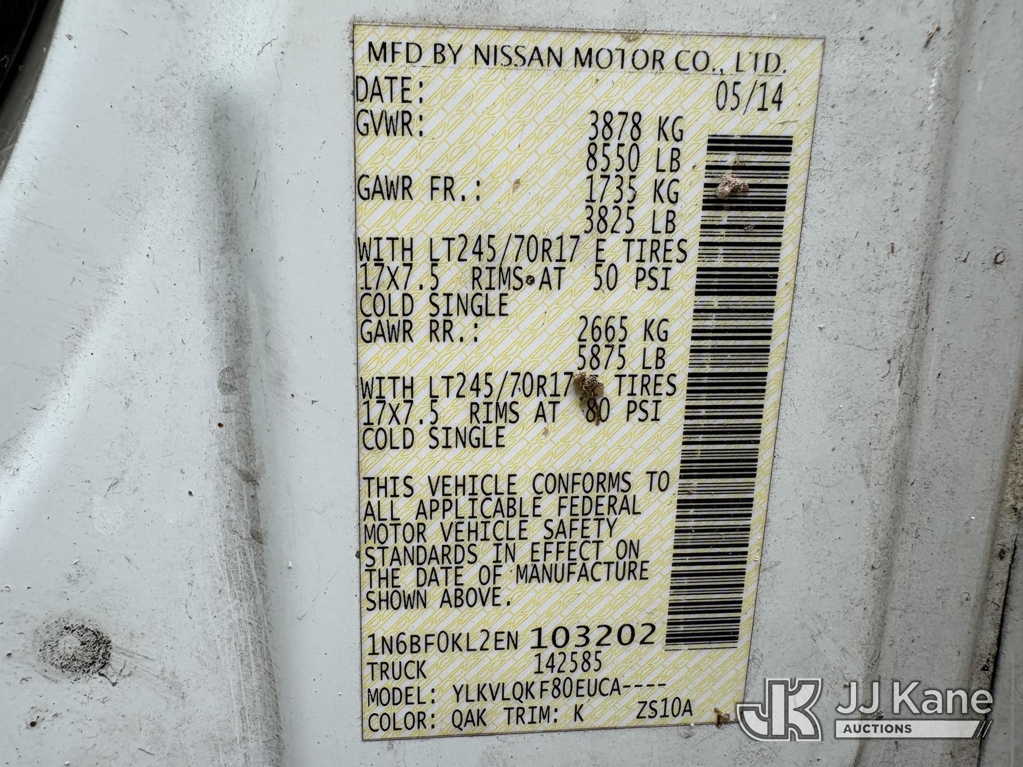 2014 Nissan NV Cargo Cargo Van (1632291) - photo 5