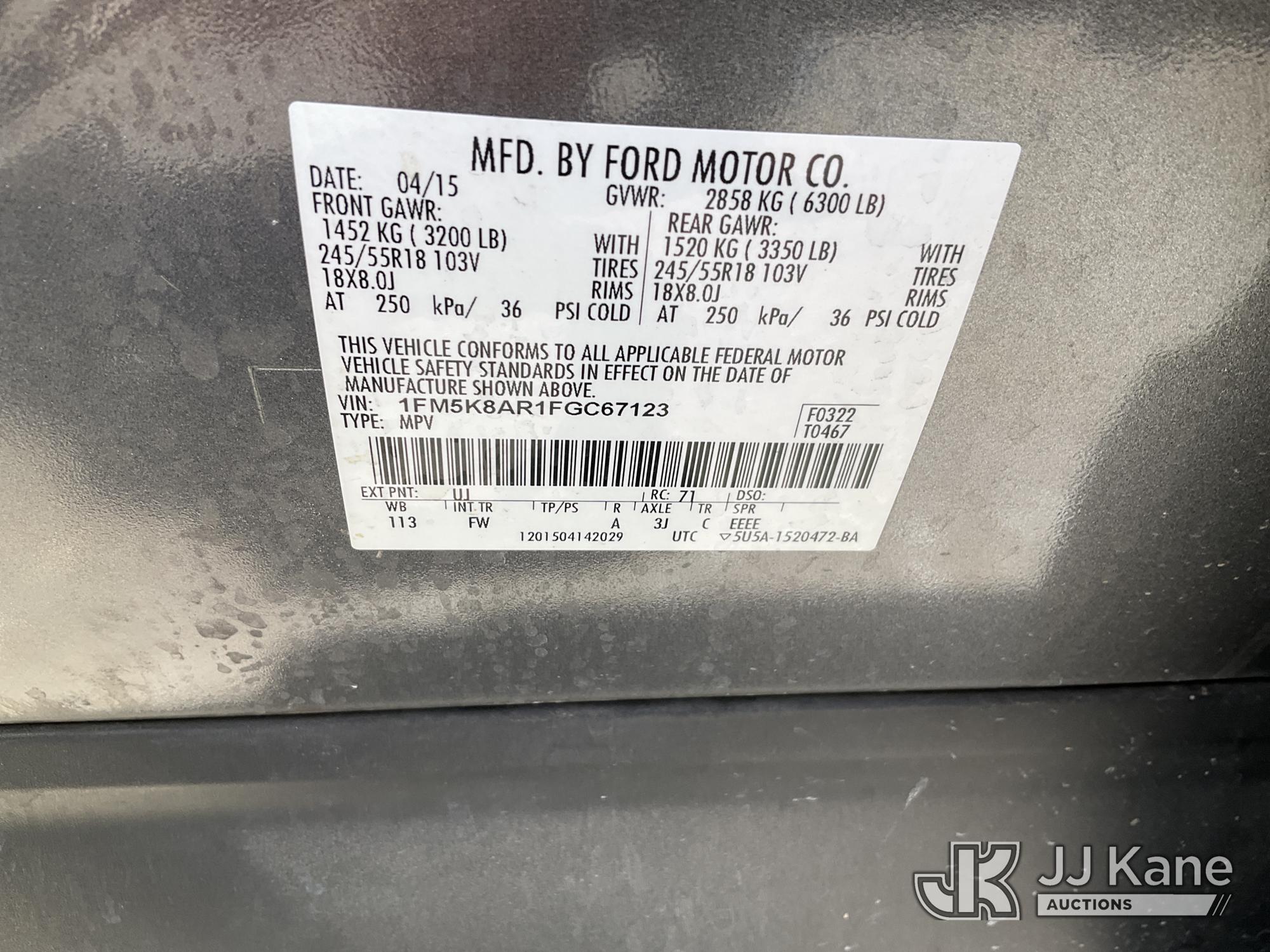 2015 Ford Explorer AWD Police Interceptor 4-Door Sport Utility Vehicle (1632730) - photo 5